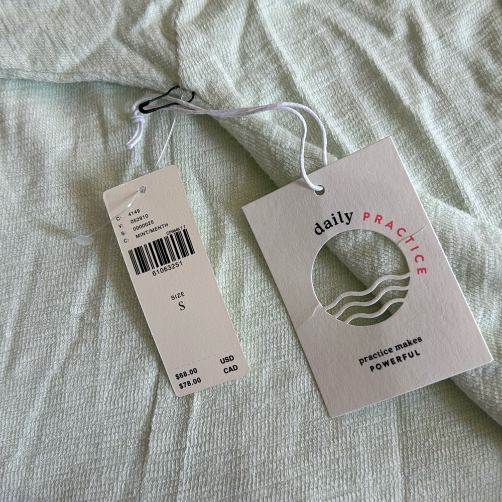 Anthropologie Dreamer Cross-Back Pullover in Mint - Picture 4 of 7